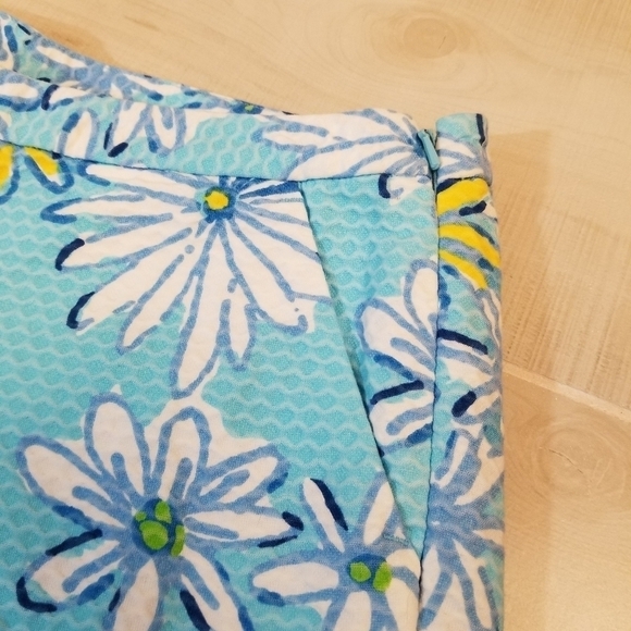 {00} LP Adie Breakwater Daisy Dance Blue Shorts - Picture 6 of 12